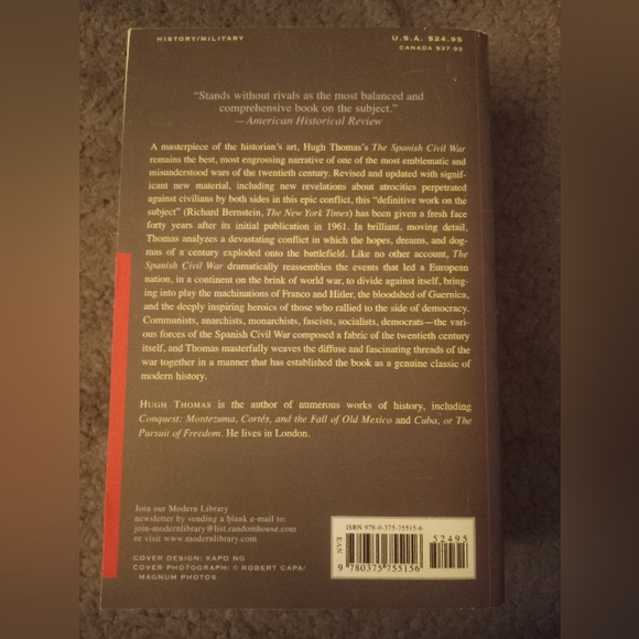 The Spanish Civil War Revised Edition Author Hugh Thomas - Picture 2 of 3